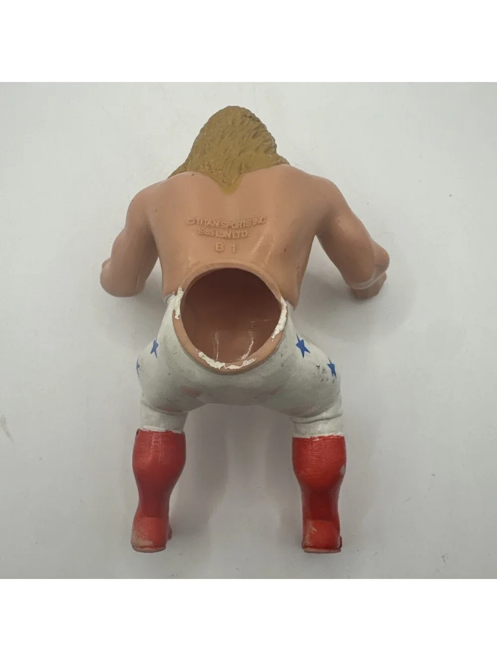 WWF LJN Titan Sports Big John Studd Thumb Wrestler
